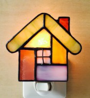 ハウス(緑の屋根）